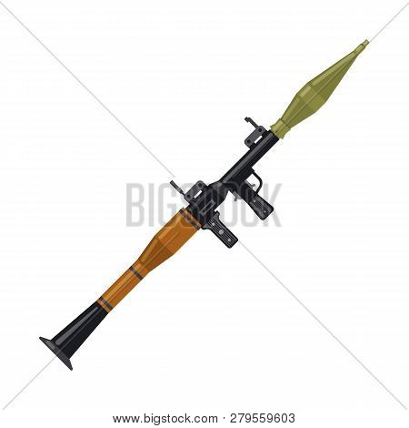 Vector Design Of Weapon And Gun Sign. Collection Of Weapon And Army Stock Vector Illustration.