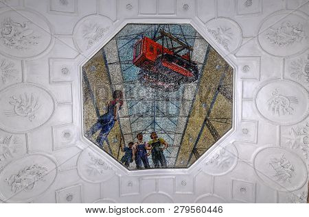 Mayakovsky Station - Moscow, Russia