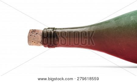 Top Of An Old Bottle Of Wine