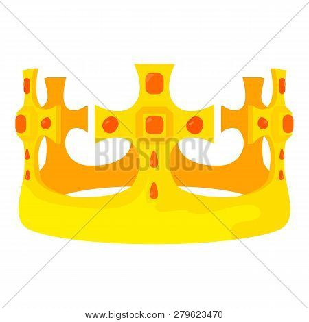 Crown Prince Icon. Cartoon Illustration Of Crown Prince Icon For Web