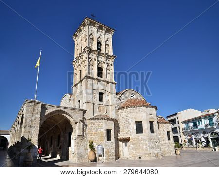 Larnaca, Cyprus - November 2. 2018. Church Of St. Lazarus. The Museum