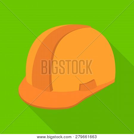 Vector Design Of Headgear And Napper Symbol. Collection Of Headgear And Helmet Stock Symbol For Web.