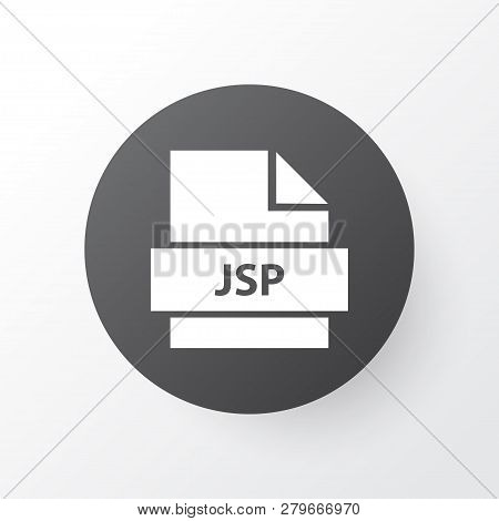 Format Icon Symbol. Premium Quality Isolated Jsp Element In Trendy Style.