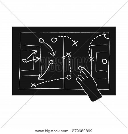 Vector Illustration Of Soccer And Gear Logo. Set Of Soccer And Tournament Vector Icon For Stock.