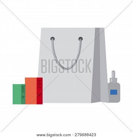 Vector Design Of Pharmacy And Hospital Sign. Set Of Pharmacy And Business Stock Symbol For Web.