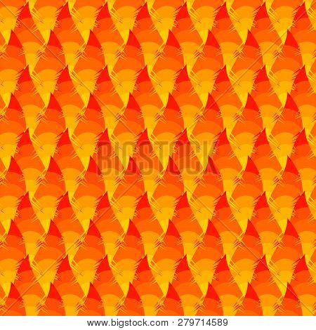 Fire Pattern Seamless. Flame Texture. Flamy Background