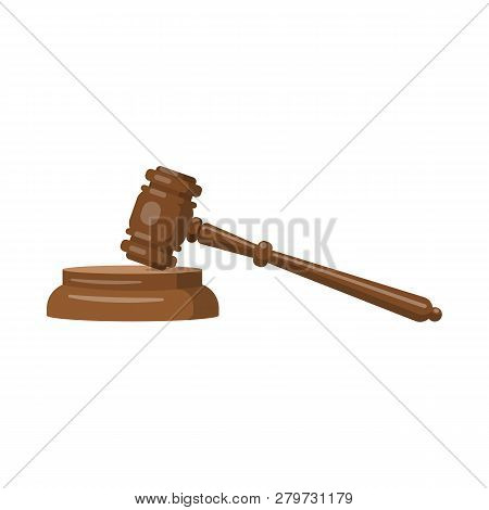 Vector Design Of Law And Lawyer Symbol. Set Of Law And Justice Stock Vector Illustration.