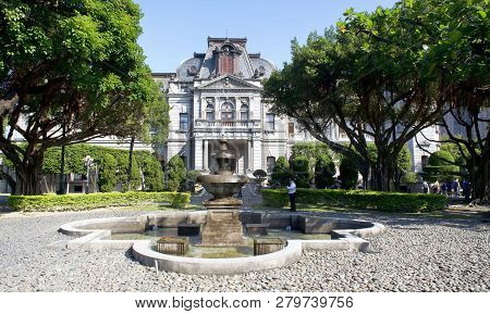 Taipei,taiwan - Nov.30, 2018  Taipei Guest House Made For The Governor-general Of Taiwan And Complet
