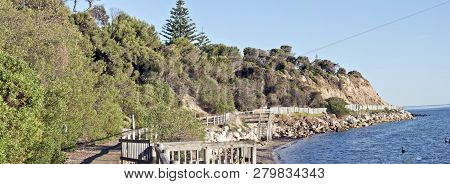 The Path Takes You Down Near The Water At Kingscote, Kangaroo Island South Australia