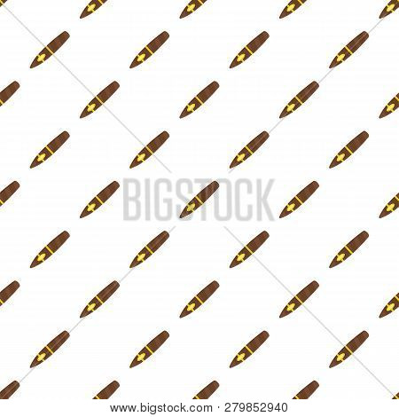 Nicotine Cigar Of Cuba Icon. Flat Illustration Of Nicotine Cigar Of Cuba Vector Icon For Web Design