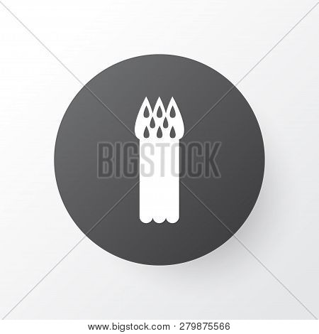 Asparagus Icon Symbol. Premium Quality Isolated Sparrowgrass Element In Trendy Style.