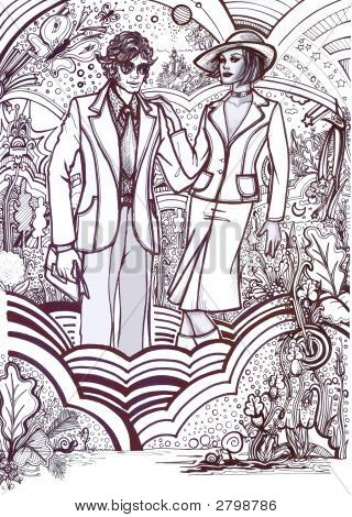 History Of Fashion: 70S Couple