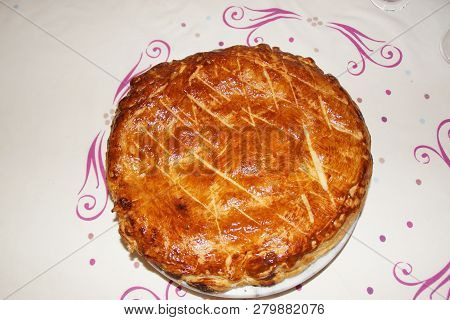 The Epiphany Cake Is A Pancake Traditionally Elaborate And Consumed In A Major Part Of France, In Qu