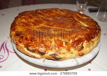 The Epiphany Cake Is A Pancake Traditionally Elaborate And Consumed In A Major Part Of France, In Qu