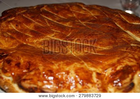 The Epiphany Cake Is A Pancake Traditionally Elaborate And Consumed In A Major Part Of France, In Qu