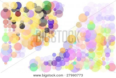 Abstract vector punti sfondo
