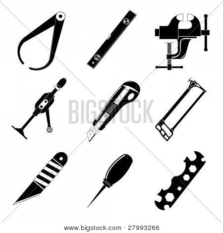 Vektor-Icons von tool