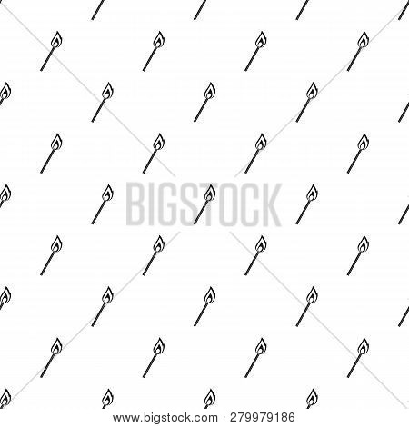 Burning Match Pattern Seamless Repeat Geometric For Any Web Design