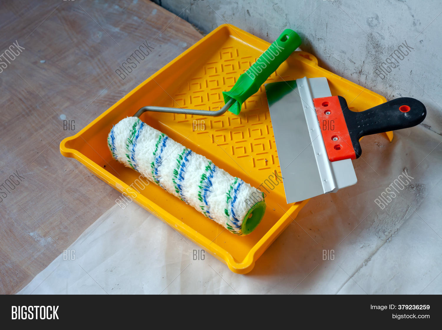 Tools Plastering Walls Image & Photo (Free Trial) Bigstock