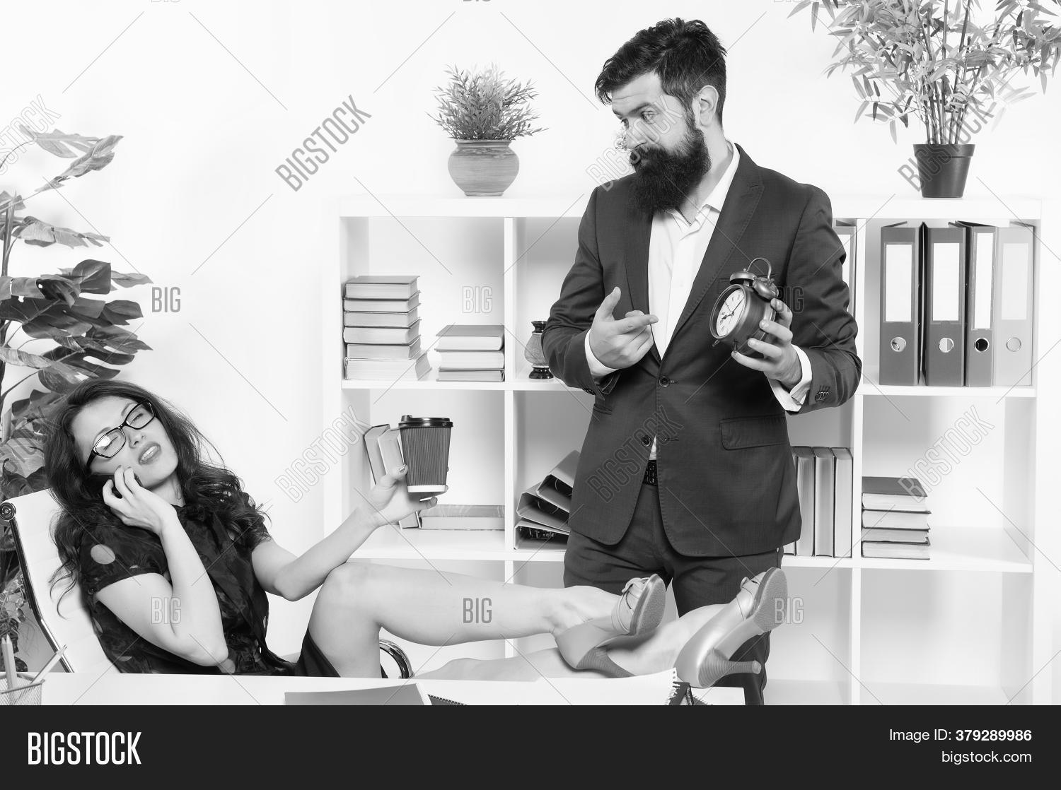 Coffee Break Over. Image & Photo (Free Trial) Bigstock