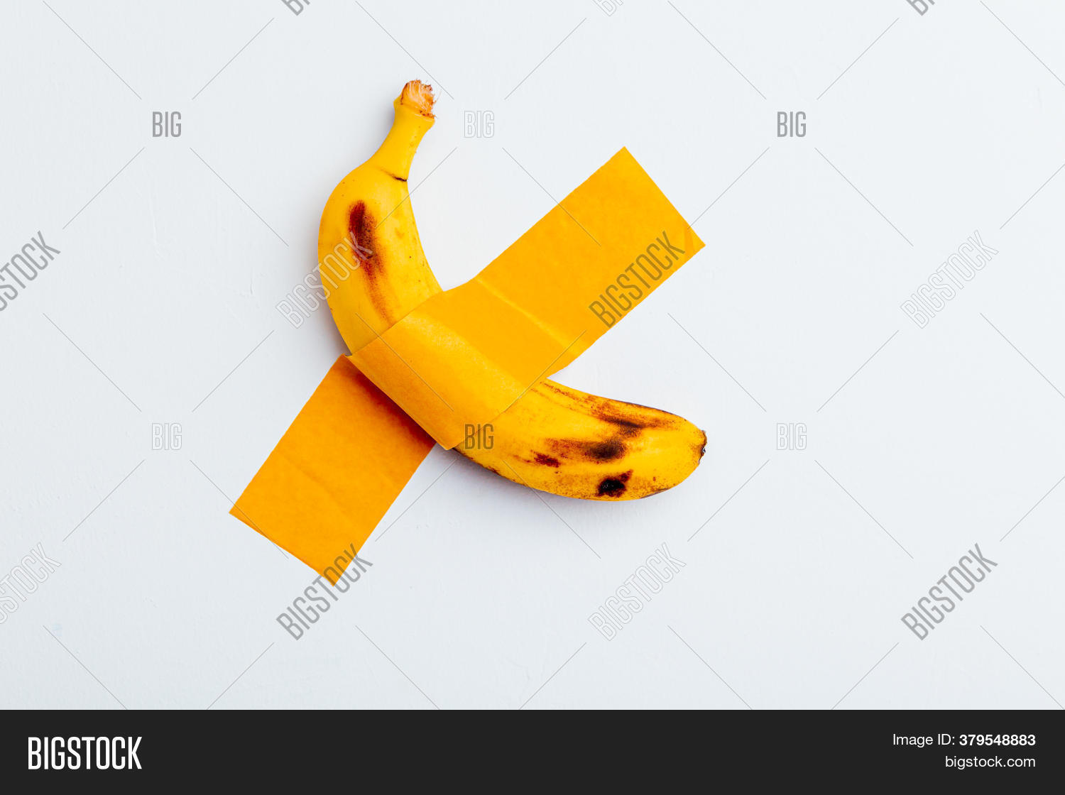 Taped Banana On Wall Image & Photo (Free Trial) Bigstock
