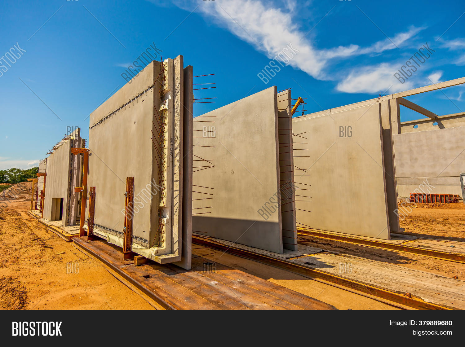 Precast Concrete Walls Image & Photo (Free Trial) Bigstock