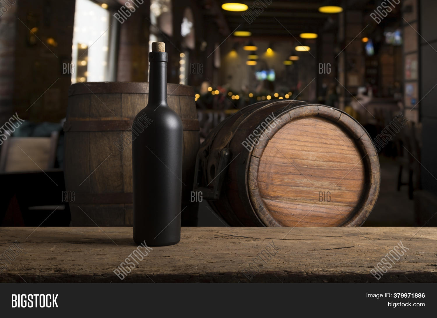 Old Wooden Barrel On Image & Photo (Free Trial) | Bigstock