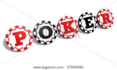 Poker Chips Sign
