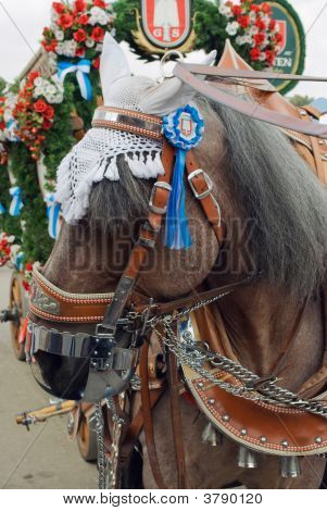 Oktoberfest Pferd