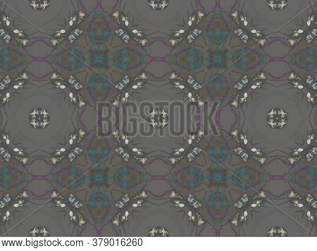 Portuguese Decorative Tiles. Edem Midnight Mandala Ornate. Portuguese Decorative Tiles Background. P