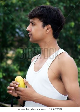 Un mec à la mangue