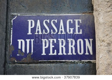 Passage du Perron