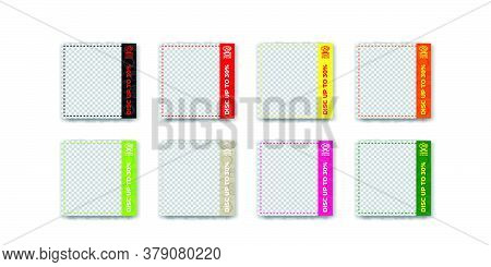 Colorful Fast Food Or Restaurant Social Media Post Design Template Promotion