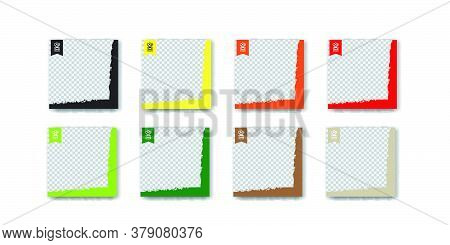 Colorful Creative Business Social Media Post Design Template Promotion