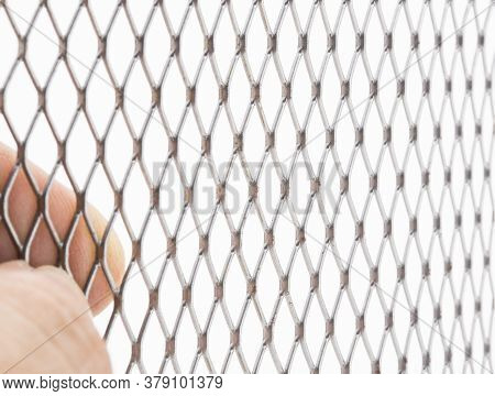 Torn Steel Grating For A Strong Floor With Technology