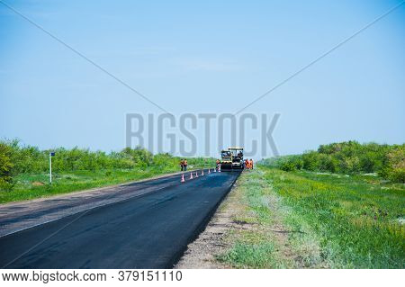 Repair Of The Old And Construction Of A New Asphalt Road