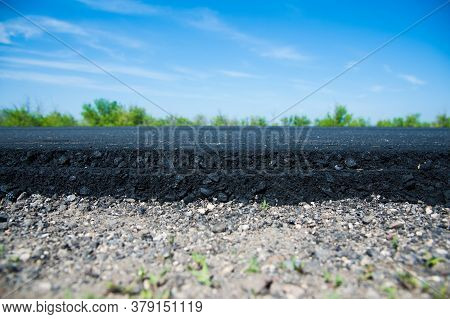 Repair Of The Old And Construction Of A New Asphalt Road