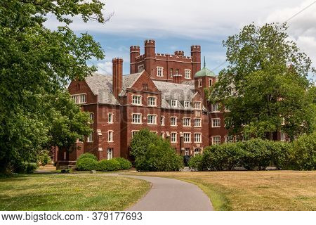 Ithaca, New York - July 7, 2020: Cornell University In Ithaca, New York.