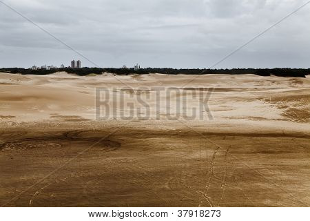 Villa Gesell In The Distance
