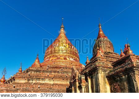 Dhamma Ya Zi Ka Pagoda In Bagan, Myanmar Former Burma In Asia