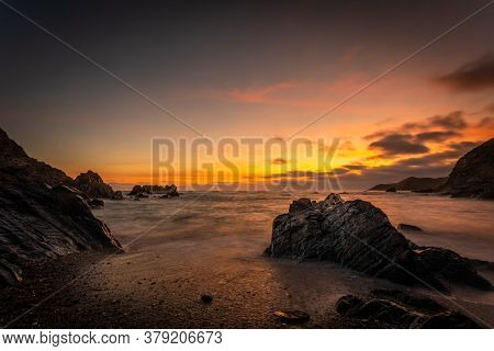 Combsgate Woolacombe North Devon Sunset