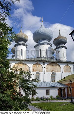 The Tikhvin Monastery Of The Dormition Of The Mother Of God.