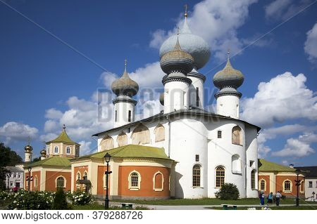 The Tikhvin Monastery Of The Dormition Of The Mother Of God.