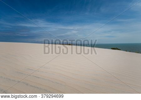White Sand Dunes Between Mui Ne And Phan Rang