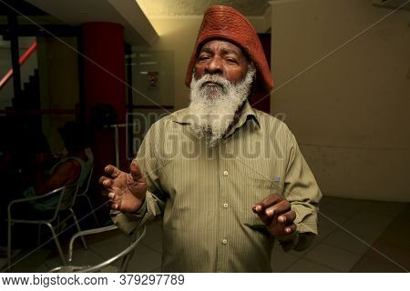 Salvador, Bahia / Brazil - March 9, 2014: Antonio Ribeiro Da Conceicao, Known By The Stage Name Of B