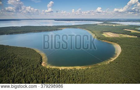 Green Landscape With Blue Sky