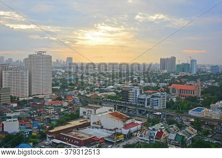 Quezon City, Ph - July 29 - Quezon City Daytime Overview On July 29, 2018 In Quezon City, Philippine
