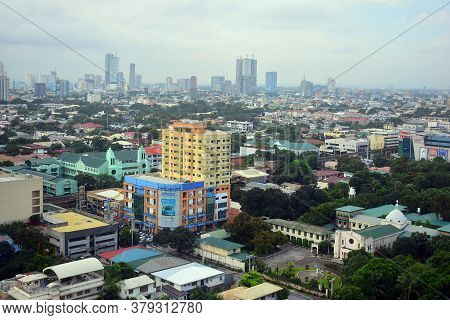 Quezon City, Ph - July 29 - Quezon City Daytime Overview On July 29, 2018 In Quezon City, Philippine