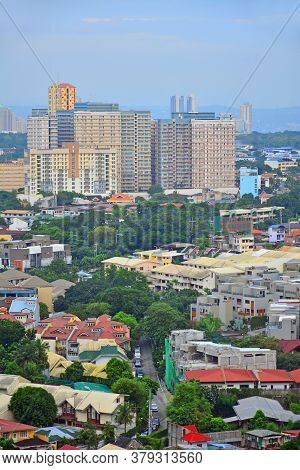 Quezon City, Ph - July 29 - Quezon City Daytime Overview On July 29, 2018 In Quezon City, Philippine