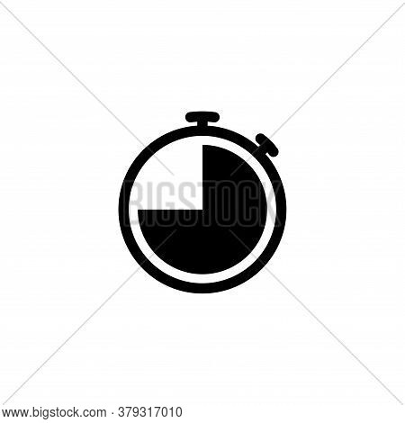 Illustration Vector Graphic Of Stopwatch Icon Template